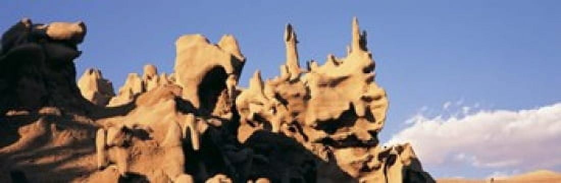 Low angle view of cliffs Fantasy Canyon Uintah County Utah USA Canvas Art - Panoramic Images (18 x 6)