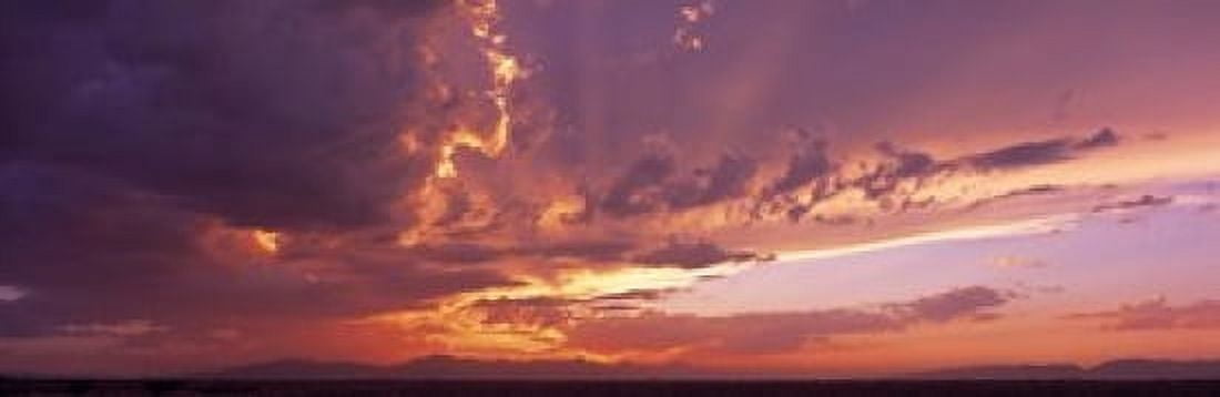 Low angle view of clouds at sunset Phoenix Arizona USA Canvas Art - Panoramic Images (18 x 6)