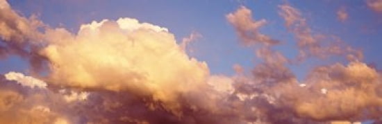 Low angle view of clouds in the sky Canvas Art - Panoramic Images (36 x 12)