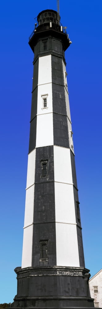 Low angle view of lighthouse Cape Henry Lighthouse Virginia Beach Virginia USA Canvas Art - Panoramic Images (36 x 12)