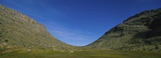 Low angle view of mountains South Africa Canvas Art - Panoramic Images (36 x 13)