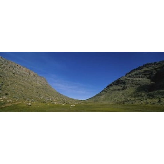 Low angle view of mountains, South Africa Poster Print (18 x 7)