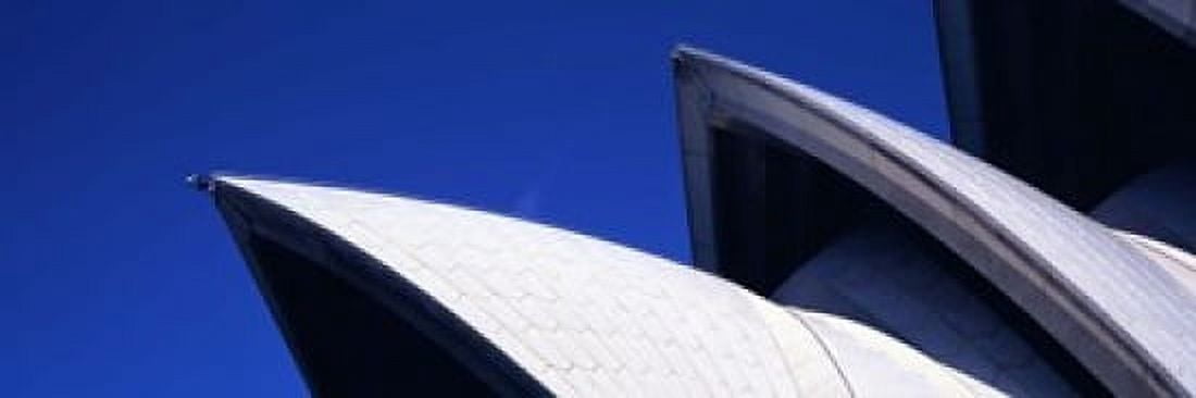 Low angle view of opera house sails Sydney Opera House Sydney Harbor Sydney New South Wales Australia Canvas Art - Panoramic Images (18 x 6)