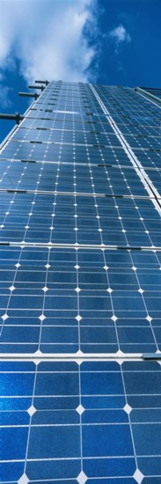Low angle view of solar panels Germany Canvas Art - Panoramic Images (30 x 12)