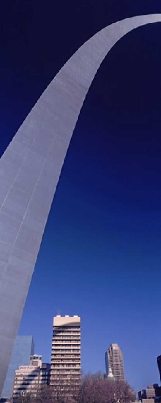 Low angle view of the Gateway Arch St Louis Missouri USA 2013 Canvas Art - Panoramic Images (15 x 6)