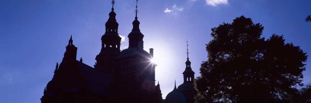 Low angle view of the Rosenborg Castle Copenhagen Denmark Canvas Art - Panoramic Images (6 x 18)