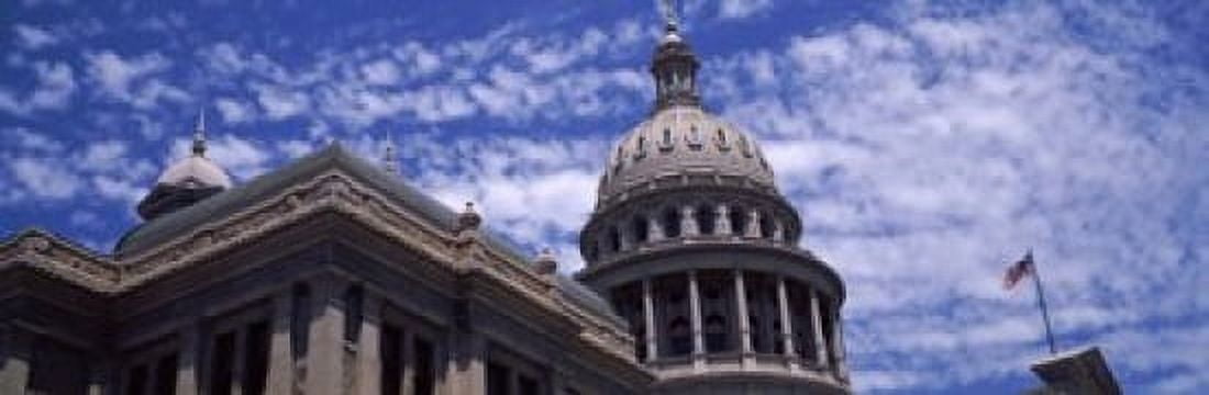 Low angle view of the Texas State Capitol Building Austin Texas USA Canvas Art - Panoramic Images (36 x 12)