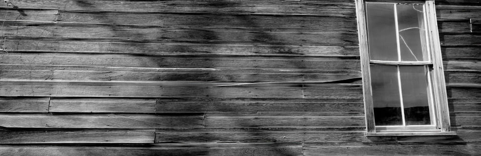 Low angle view of the window of a log cabin Bodie State Historic Park Californian Sierra Nevada California USA Canvas Art - Panoramic Images (27 x 9)