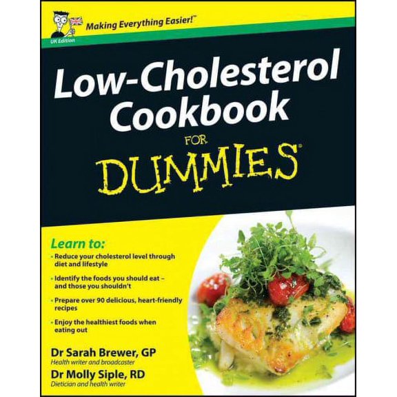 Low-cholesterol Cookbook for Dummies : Uk Edition
