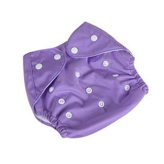 LYUMO Large Adult Nappy, 4 Colors Adult Cloth Diaper Reusable