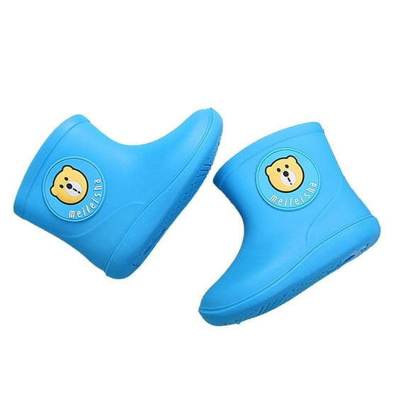 LowProfile Baby Shoes Toddler Kids Boys Girls Cartoon Rubber Waterproof Rain Rain Boots Shoes
