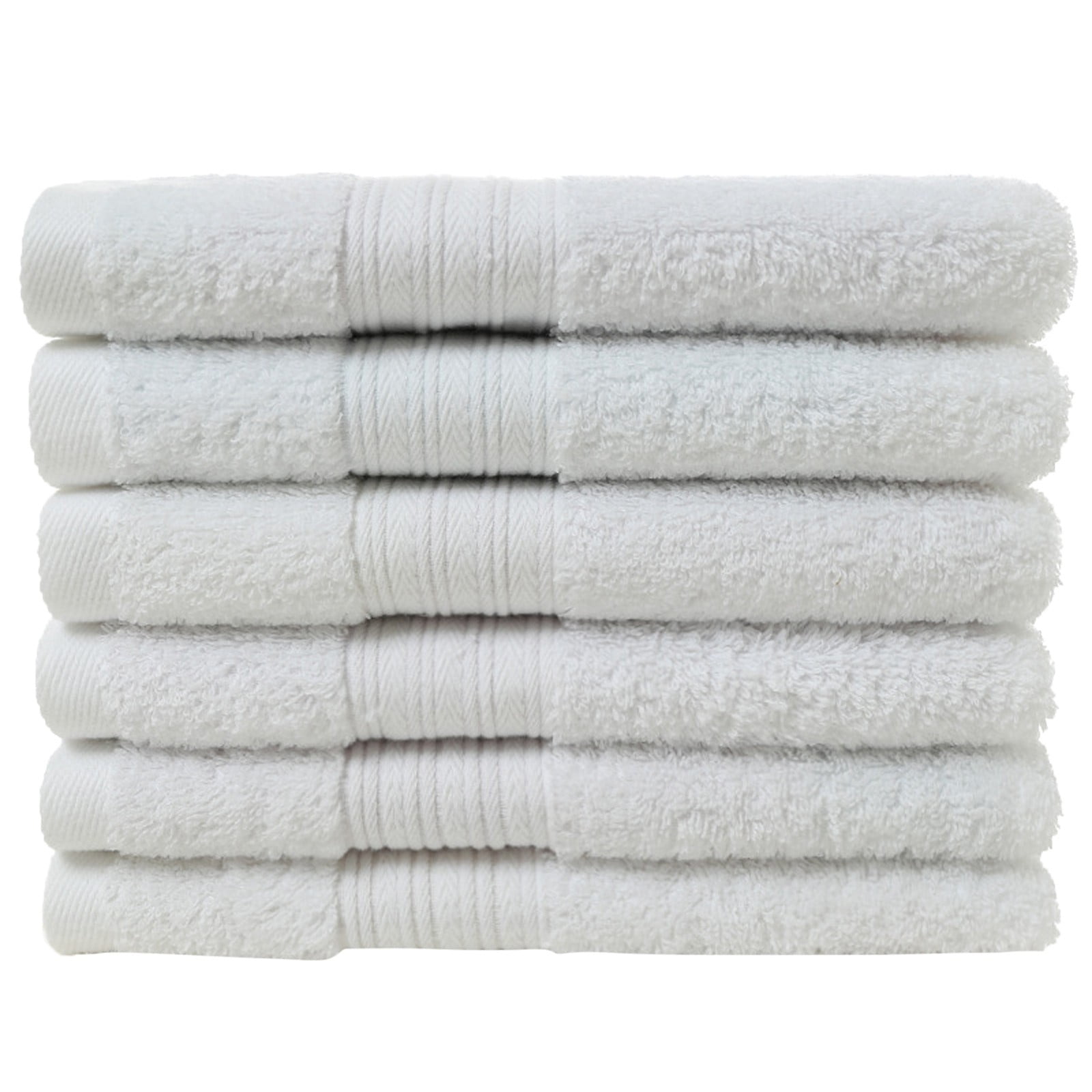 LowProfile Bath Towels Quality Soft Cotton and 6PC Absorbent Home ...