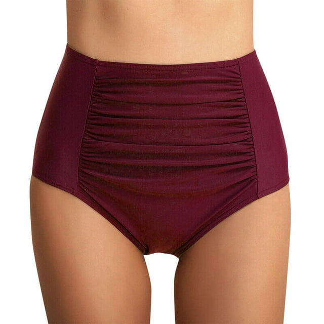LowProfile Bikini Bottoms for Women Bathing Suit Bottoms High Waist