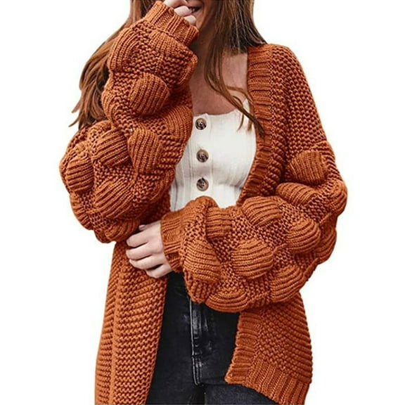 LowProfile Cardigan Sweaters for Women Plus Size Long Sleeve Casual Tops Sleeve Loose Winter Fall Knit Sweater Coats