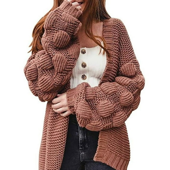 LowProfile Cardigan Sweaters for Women Plus Size Long Sleeve Casual Tops Sleeve Loose Winter Fall Knit Sweater Coats