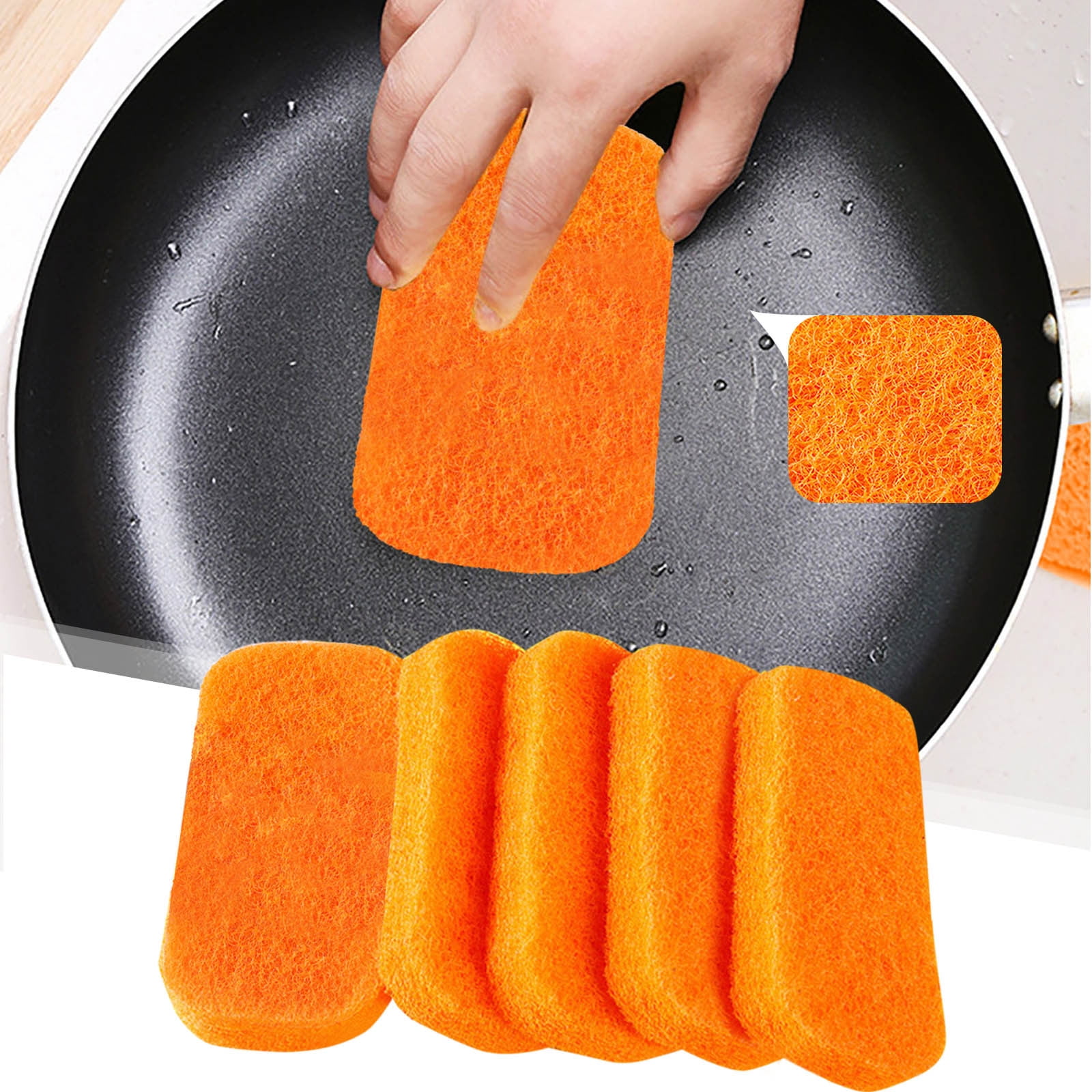 LowProfile Cleaning Brush Sponges Eraser Sponge Foam Pads Multi