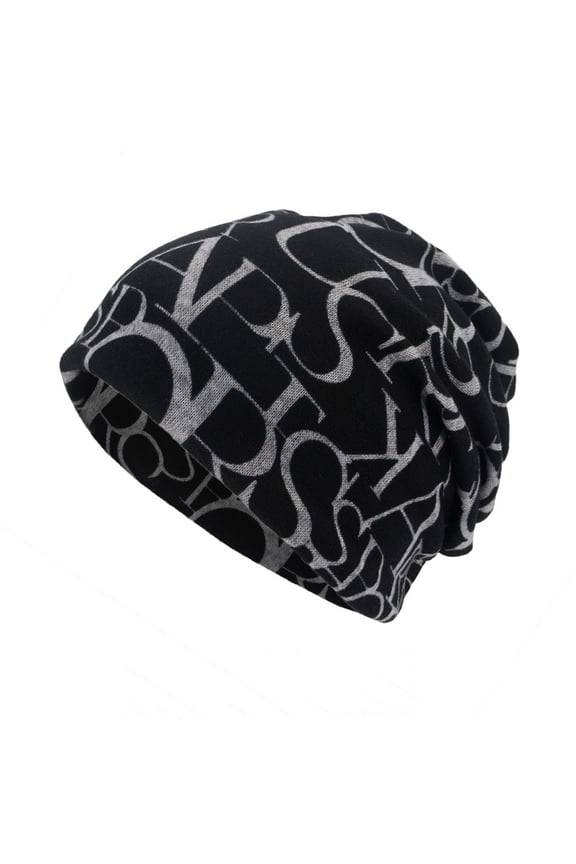 Head Wraps for Women Beanie Hat Collar Wrap Print Scarf Turban Unisex Head Ruffle Men Baseball Mens Winter Caps