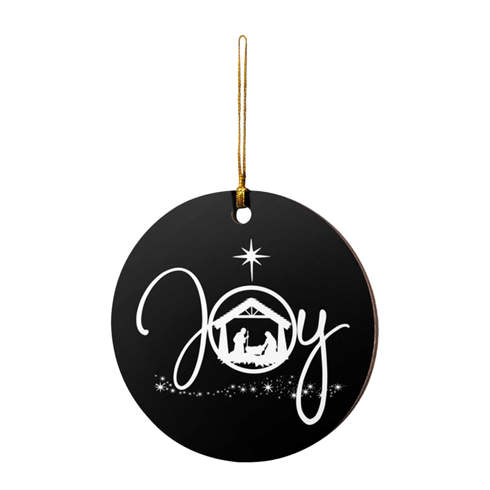 Lowprofile Home Decor Jesus Christian Christmas Tree Pendant Christmas