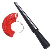 LowProfile Measuring Tools Ring Size Stick Mandrel Finger Gauge Ring Sizer Set Sizes Jewelry