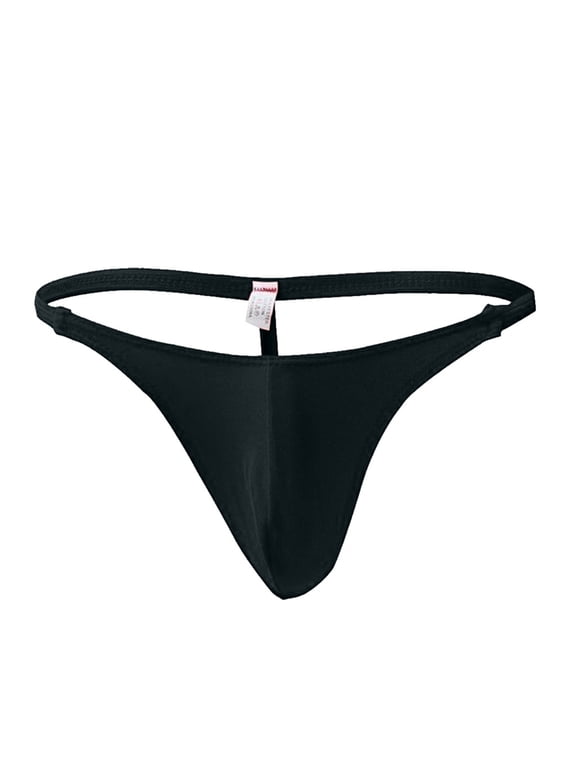 Men's Swim Shorts Sretch T-back Micro Thong Briefs Underwear Swimsuit