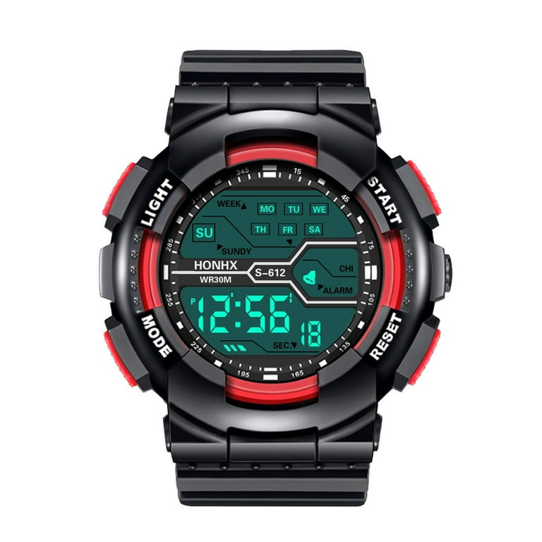 Low profile digital watch online