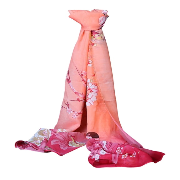 Womens Scarf ChiffonLightweightBirthday Summer Winter Fall Shawl Wraps Scarfs