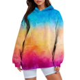 thumbnail image 1 of LowProfile Womens Sweatshirts Winter Fall Clothes Long Sleeve Hoodies Oversized Fleece Shirts With Pocket Pullover Sweaters Outfits Casual Tops Blue S, 1 of 3