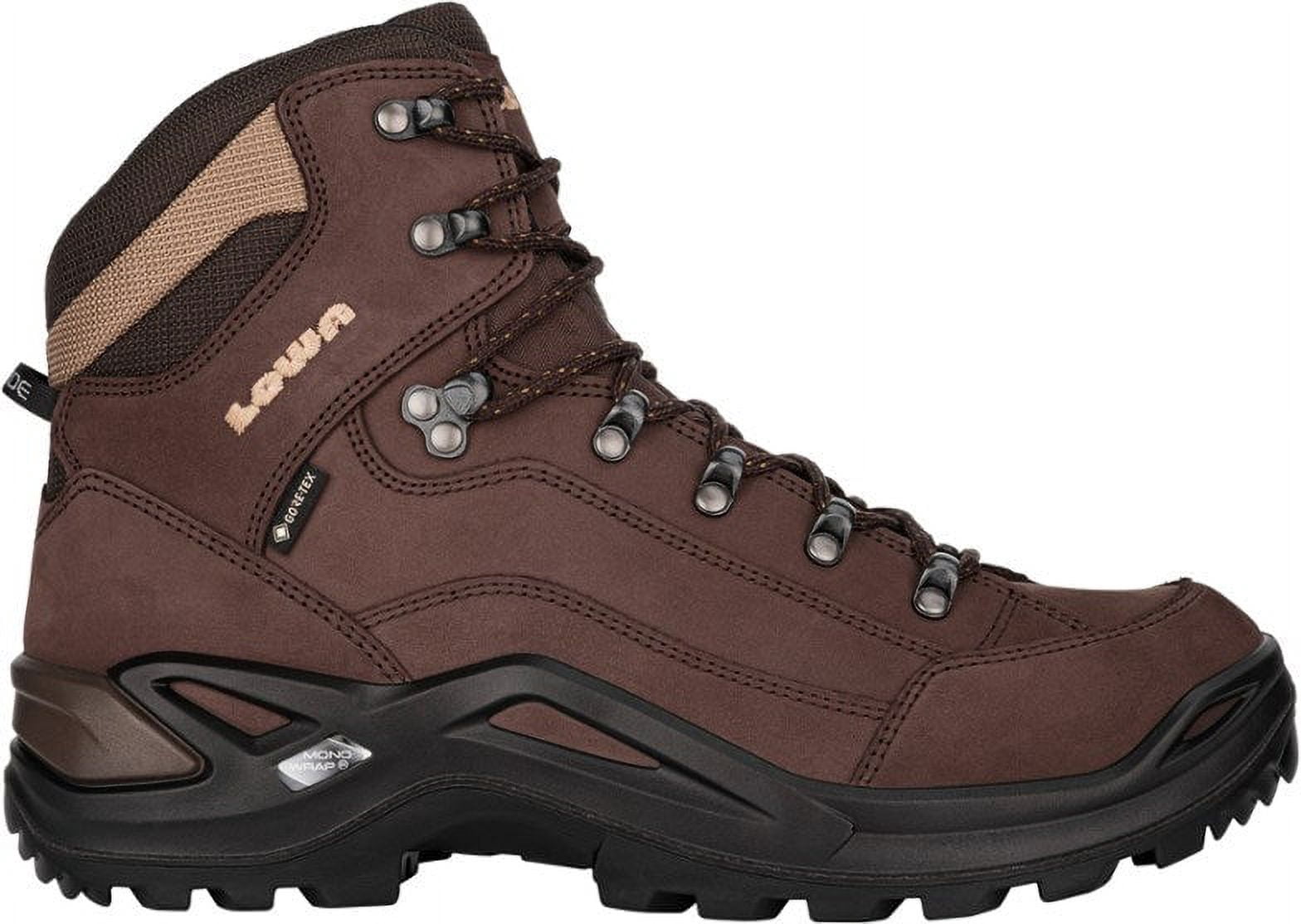 Lowa Men\'s Brown Renegade Hiking Boots Size 10 Lowa Renegade DLX GTX Mid Hiking Boot - Men main image 2