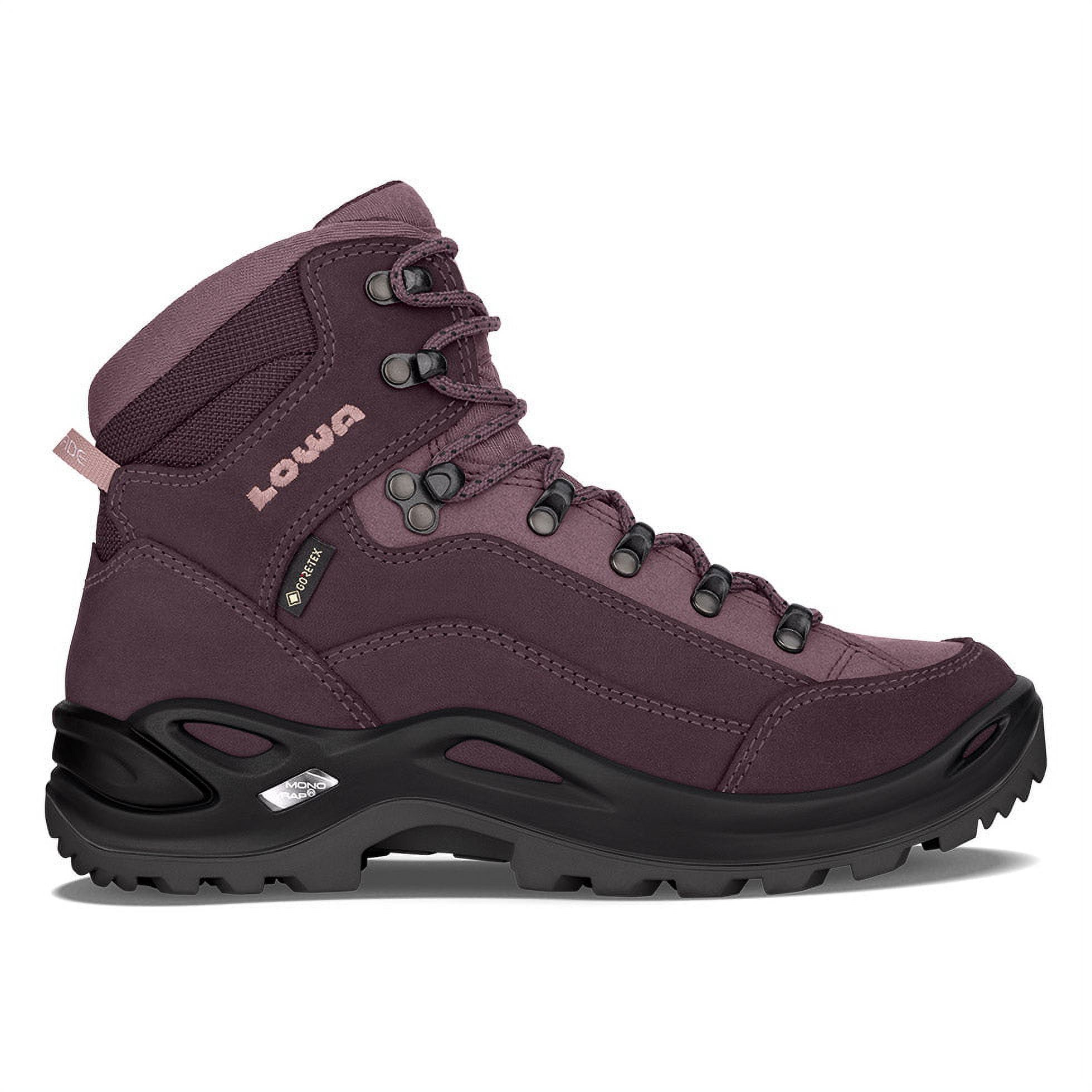 Lowa Renegade Gtx Mid Women s Color Prune Mauve Size 8 Walmart