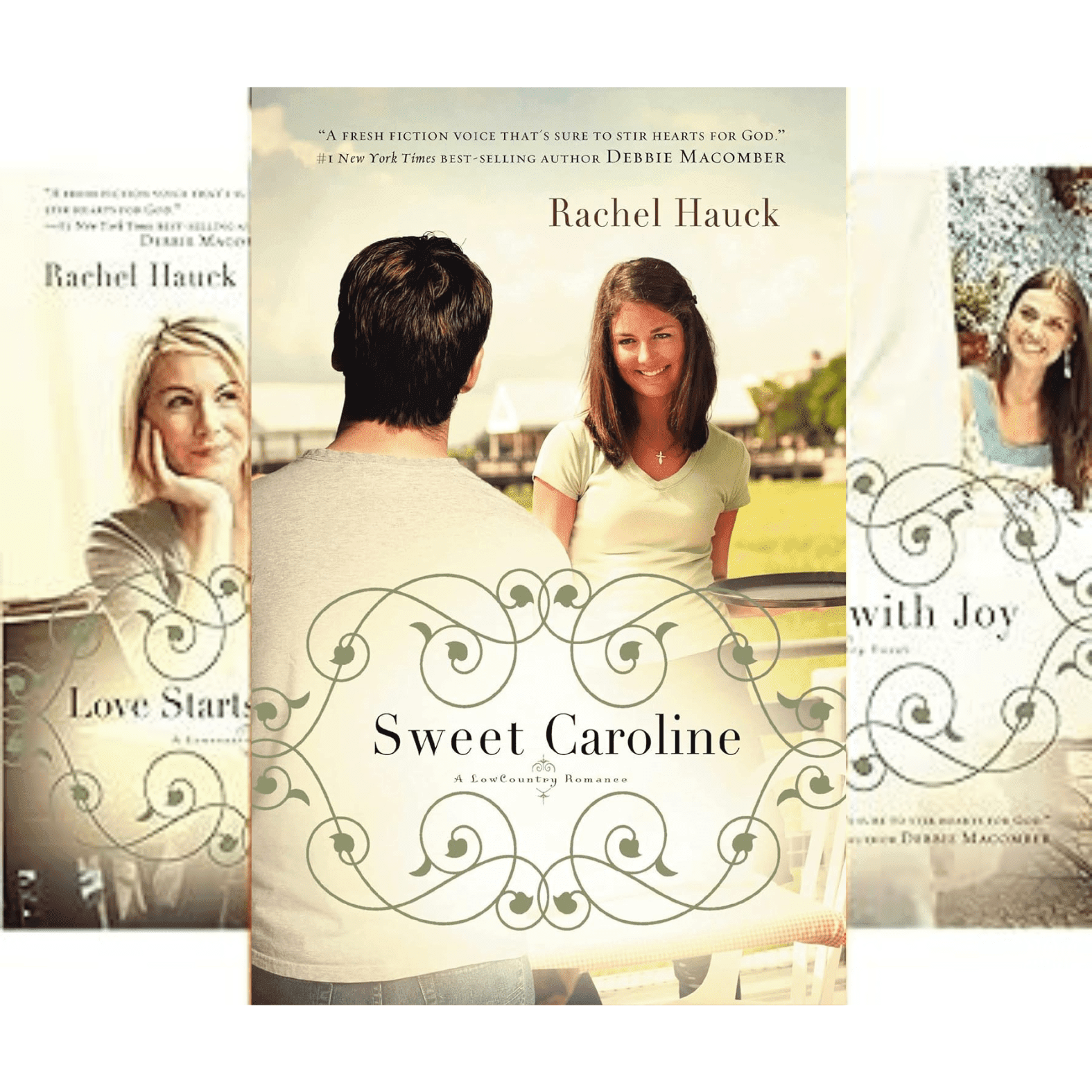 Lowcountry Romance Series Set Books 1-3: Sweet Caroline; Love Starts with Elle; Dining with Joy by Rachel Hauck (Paperback Collection)
