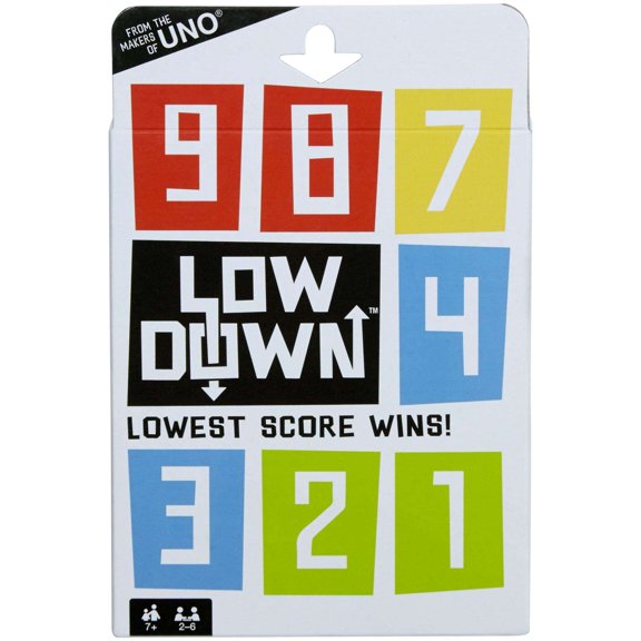 Lowdown Card Game- Lowest Score Wins!