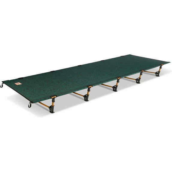 Kelty Lowdown Camping Cot, Tent and Car Camping Bed, Aluminum Frame, Lightweight Carry Size, Fern Green
