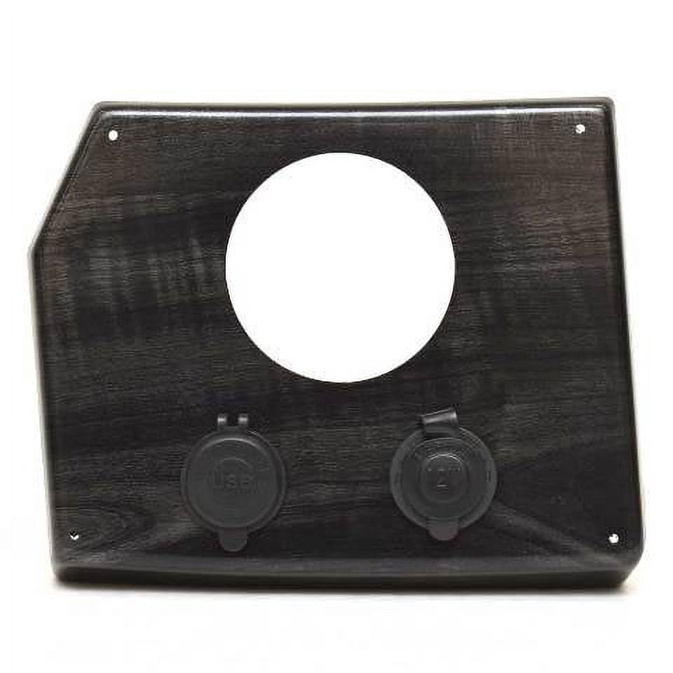 Lowe Boat Blank Radio Panel 2371209 | Gray Woodgrain 8 1/4 Inch ...