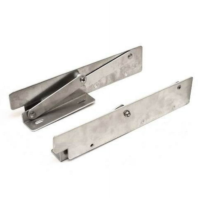 Lowe Boat Bolster Seat Hinges 2018632 13 Inch Aluminum (Set of 2