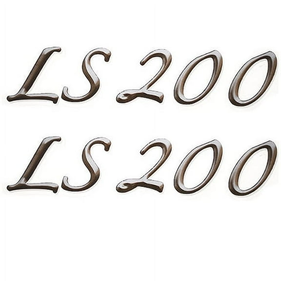 Lowe Boat Brand Decal 1897839 | Suncruiser LS200 Bronze Silver (Pair)