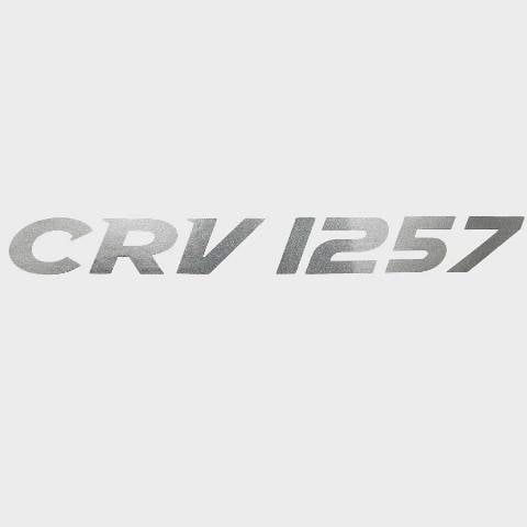 Lowe Boat Brand Decal 2155666 | CRV 1257 Metallic Gray 13 3/8 Inch