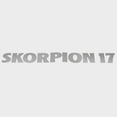 thumbnail image 1 of Lowe Boat Brand Decal 2321608 | Skorpion 17 Silver 15 1/2 x 1 1/2 Inch, 1 of 4