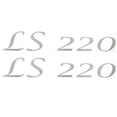 thumbnail image 1 of Lowe Boat Decal 1960022 | LS 220 Champagne 7 1/4 x 1 1/4 Inch (Pair), 1 of 1
