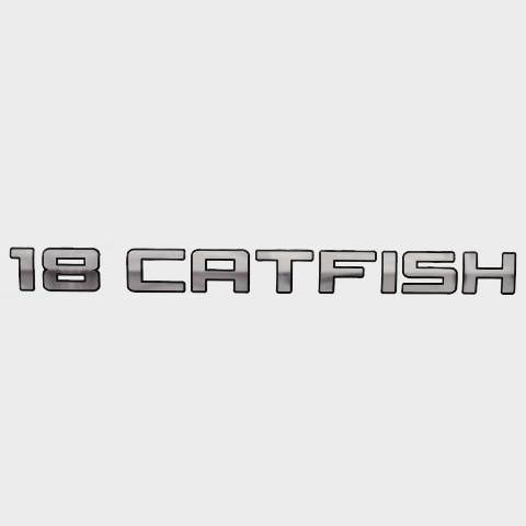 Lowe Boat Model Decal 2264332 | 18 Catfish Gray Sticker