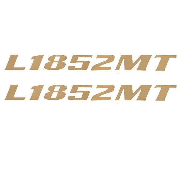 Lowe Boat Decals 1823537 | L1852MT Jon Almond 11 3/4 x 1 1/8 In (Pair)