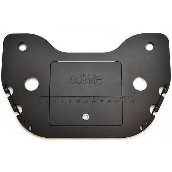 Lowe Boat Fishing Station Lid 2887896 | 44 3/4 Inch Black Starboard