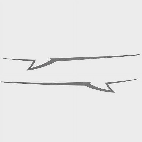 Lowe Boat Graphic Decal Stickers TR315625 | Silver (Set of 2)