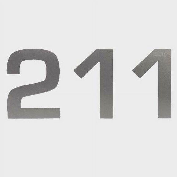 Lowe Boat Model Decal 2315794 | 211 Designator Metallic Silver Sticker