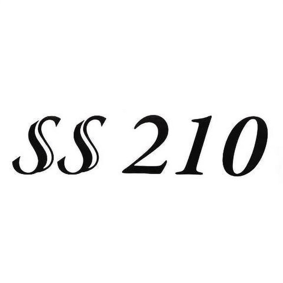 Lowe Boat Number Decal 2027439 | SS 210 10 x 2 3/8 Inch Black