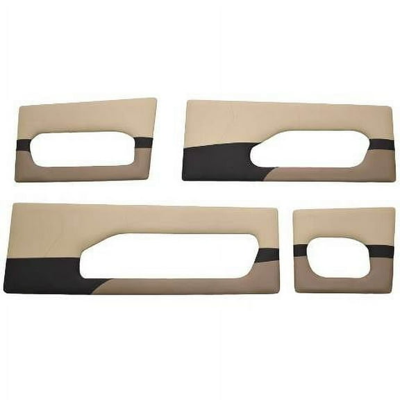 Lowe Boat Side Panel Set 2225147 | 1710 Cushioned Tan Black 4PC