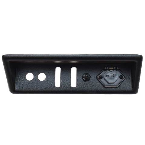 Lowe Boat Tool Holder Panel 2227072 | w/ 2 Pin Trolling Receptacle