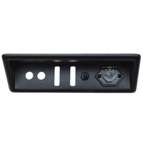 Lowe Boat Tool Holder Panel 2227072 | w/ 2 Pin Trolling Receptacle