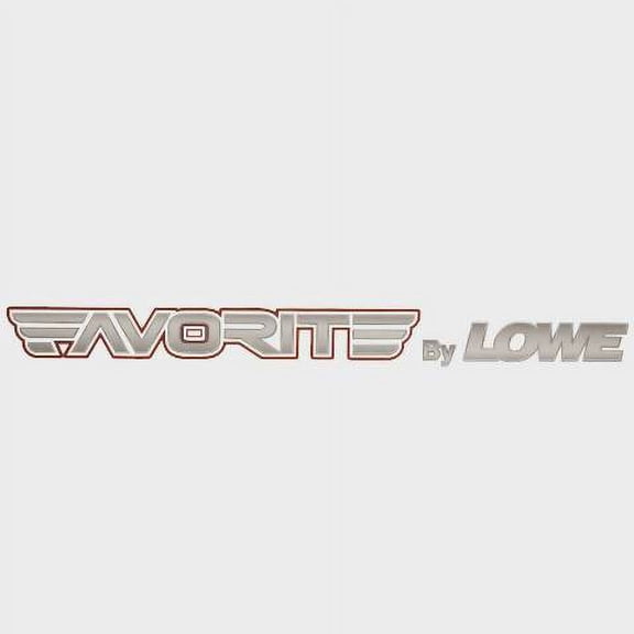 Lowe Boat Trailer Brand Decal 2340150 | Favorite 22 1/2 x 1 3/4 Inch