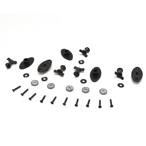 Lowe Boat Windshield Mounting Hardware 1833784 | Plexiglass (Kit)