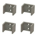 thumbnail image 1 of Lowe Boats Gray Marine Grade Plastic Pontoon Gate Latch Bracket Count 4, 1 of 3